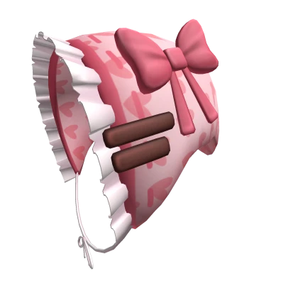 cute valentines harajuku heart headscarf