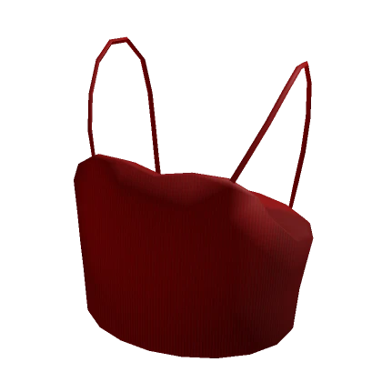 Little Dark Red Fitted Tank Top Undershirt