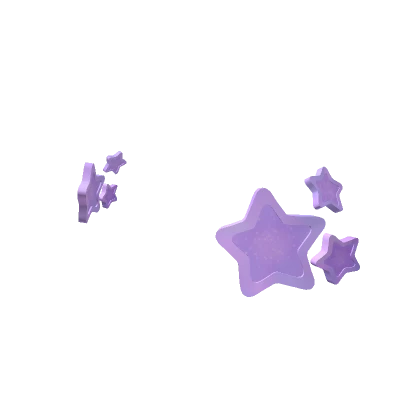 Star Hair Clips (Purple)