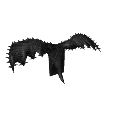 Black Dragon Wings and Tail