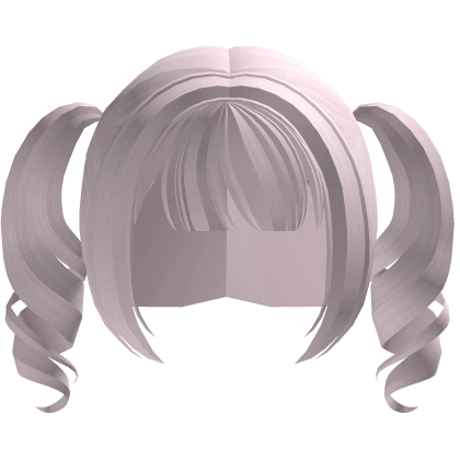 ♡ : Kawaii Soft Pink Swirly Baby Pigtails  ♬⋆.˚