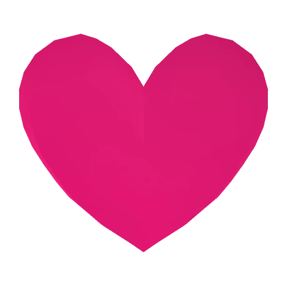 Glowing Floating Pink Heart