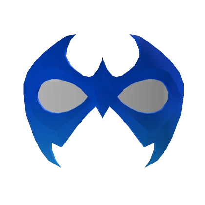 Blue Circus Mask