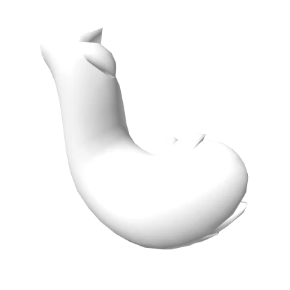 White Kemono Cat Tail