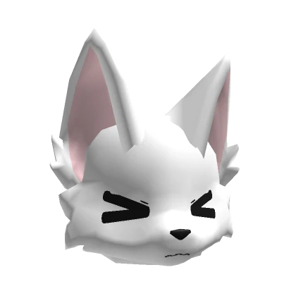 Flustered White Kemono Cat