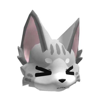 Flustered Gray Kemono Cat