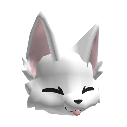 Happy White Kemono Cat