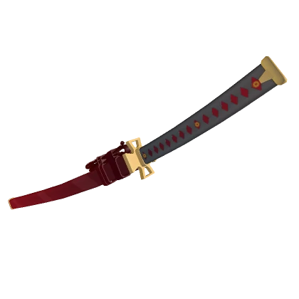 Crinsom Red Katana