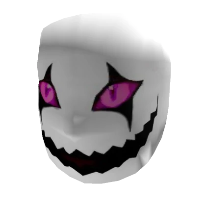 Pink Spooky Demon Mask