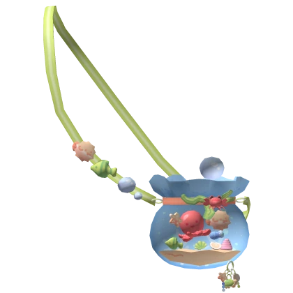 ♡ Kawaii Summer Sea Silly Puffer Fish Ocean Bag 🐡