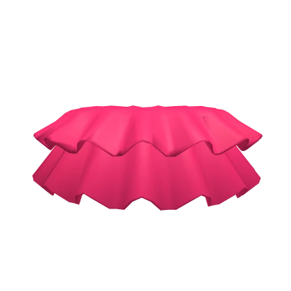 3.0 Hot Pink Short High Waisted Ruffled Tutu Skirt