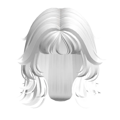 Jellyfish hair in white