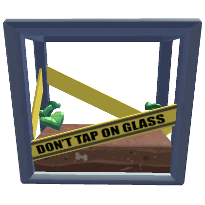 Funny Do NOT tap the Glass Tank