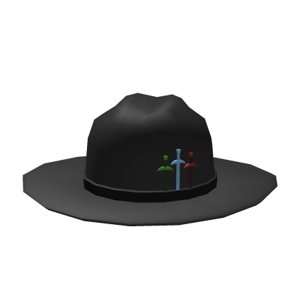 Black Triple Sword Stetson 