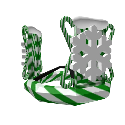 Green Candy Domino Crown (FREE)