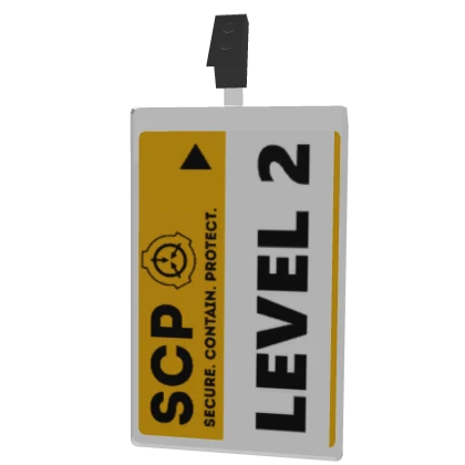 LEVEL 2 scp card