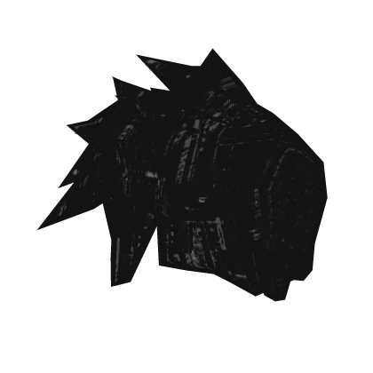 Black Animated Glitch Beautiful Hair