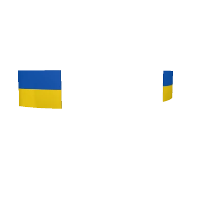 Ukraine Face Sticker