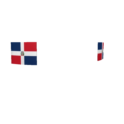 Dominican Republic Face Sticker