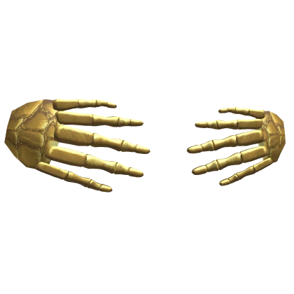 Gold Skeleton grip on waist 3.0