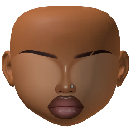 Baddie Latina Girl Mesh Makeup Gloss lips lashes