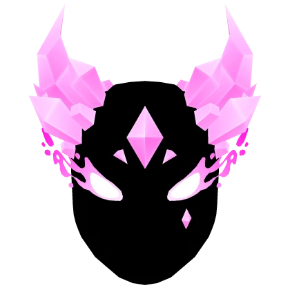 Glowing Mask Of Fire Pink