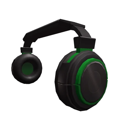 Deluxe Green Headphones