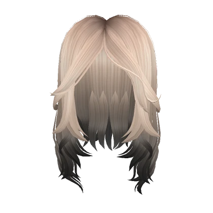 She Wolf Hair - Blonde Black Ombre