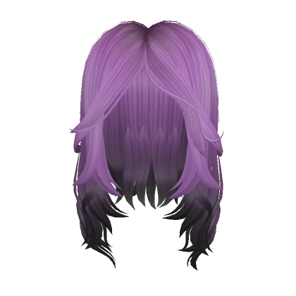 She Wolf Hair - Purple Black Ombre