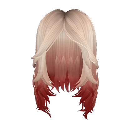 She Wolf Hair - Blonde Red Ombre