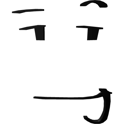 Smirk 3D Face
