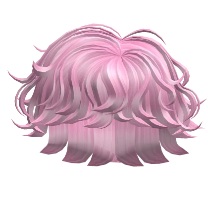 Pink Messy Boy Hair