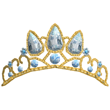 Diamond Blue Rapnuzel Tiara