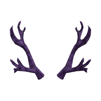 Purple Sparkle Time Antlers