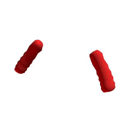 Red Fur Arm Warmers
