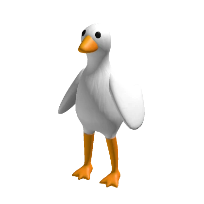 Cute White Goose Suit ( Chicken / Duck )