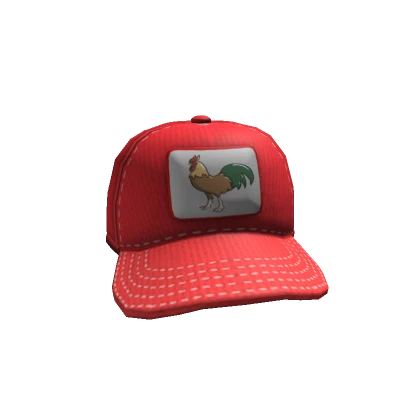 Cap Rooster red