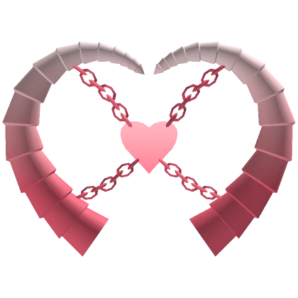 Valentine Pink Heart Horns