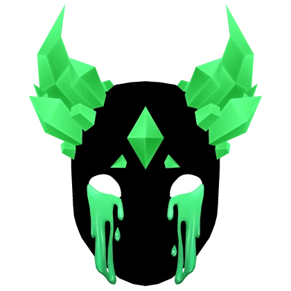 Glowing Mask Of Tears Green