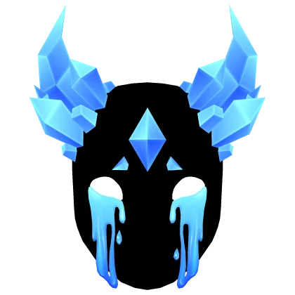 Glowing Mask Of Tears Blue