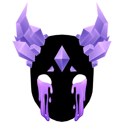 Glowing Mask Of Tears Purple