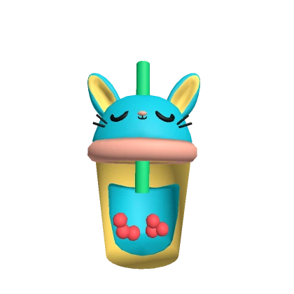 Blue Bunny Boba Tea