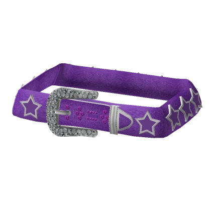 Violet Rhinestone Belt (3.0)