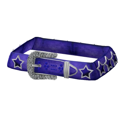 Purple Rhinestone Belt (3.0)