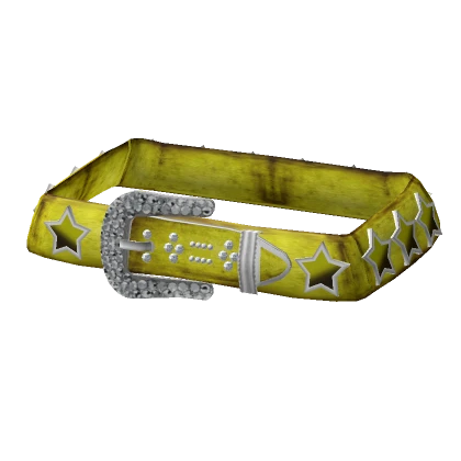 Yellow Rhinestone Belt (3.0)