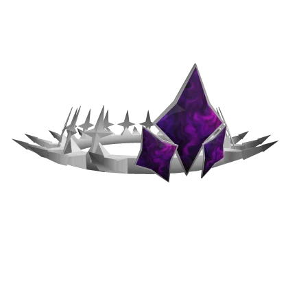 Silver Purple Eternity Crown