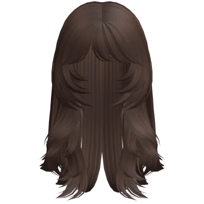 Brown Long Fluffy Wolf Cut Vamp Hair