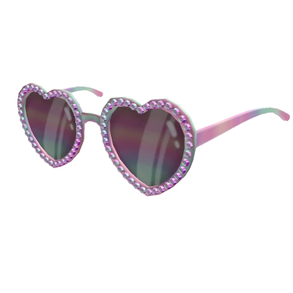 Iridescent Heart Shades