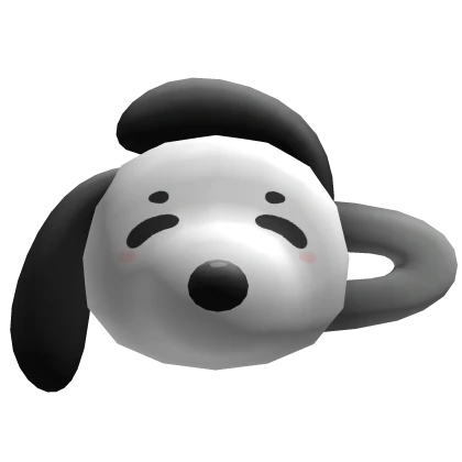 ♡ snoopy floppy ears hairclip