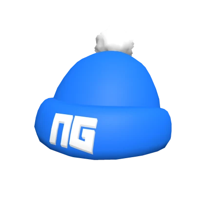 Blue Nosniy Games Beanie